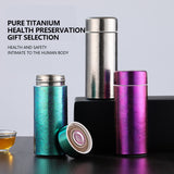 YSS Titanium Cup，Antibacterial and fresh-preserving, ultra-light and portable